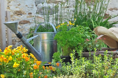 Local landscaping services at work in St Johns Wood